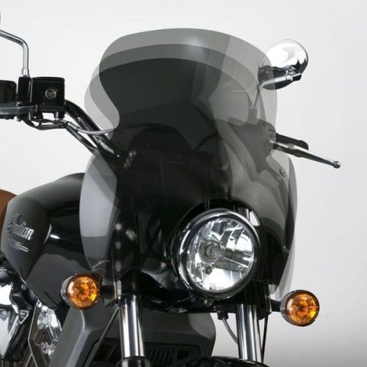 Indian Scout National Cycle Wave QR Quick Release Windshield